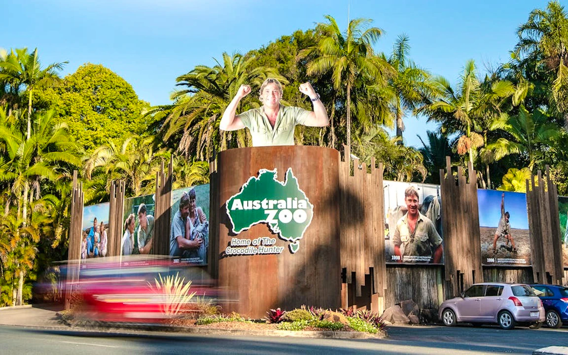 Australia Zoo Entry with Sunshine Coast Hotel Transfers